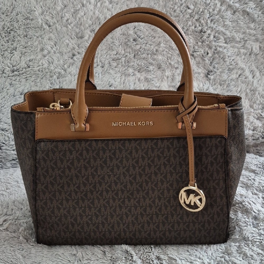 Michael Kors Brown and Tan Women's Bag